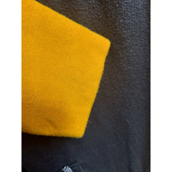 NFL Men's Pittsburgh‎ Steelers Football Raglan Sleeve Full Zipper Hoodie Size M - Picture 4 of 8